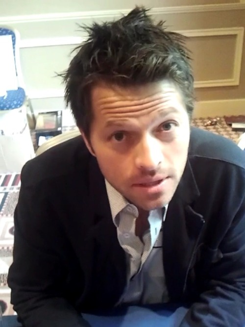 i-sold-my-soul-to-fiction:  herfallenunicorn:  emotionalassbutt:  nice hair misha  Do you ever just scroll down your dash then suddenly feel personally assaulted by a picture of Misha Coliins? Because I do  god i thought i was the only one 