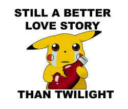 Thenintendard:   Pikachu; Still A Better Love Story  Made By Pineapplebunny   