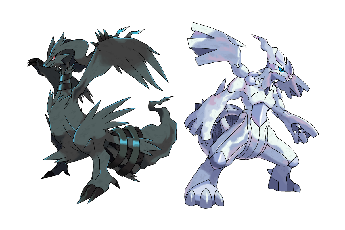 Fun With Colours - BLM — oh my god shiny reshiram should've been black  and