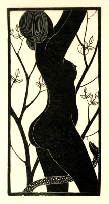 sulphuriclike:  Eric Gill_Eve_1926 