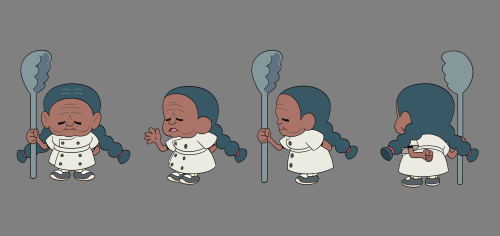 Chefs Challenge - Character DesignsDesigned by Benjamin Anders, Nick Winn & Tyrell SolomonColor 