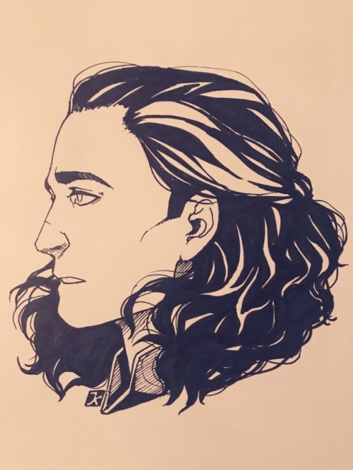 questionartbox: inktober - Day 13: Profile (Loki; MCU)Day 14: Youth (Loki &amp; Thor; MCU) Catch