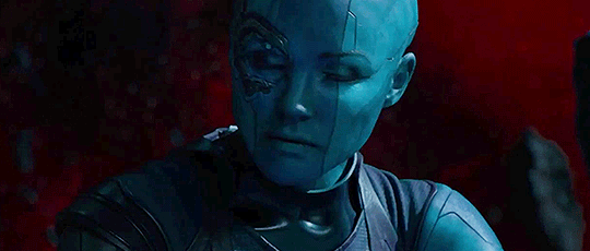 mamalaz:Father of the year, Thanos, and his least favourite daughter  I haven&rsquo;t
