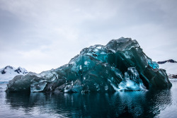 coolthingoftheday:  A rare flipped iceberg