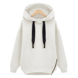 okaywowcool:  oversized white hoodie - .79