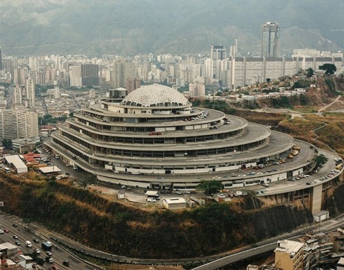 architectureofdoom:El Helicoide de la Roca Tarpeya, Caracas, Venezuela c.1950-60.Submitted by prague