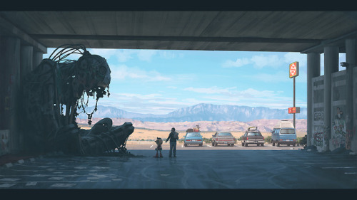 Simon StålenhagWebsite: http://www.simonstalenhag.se/