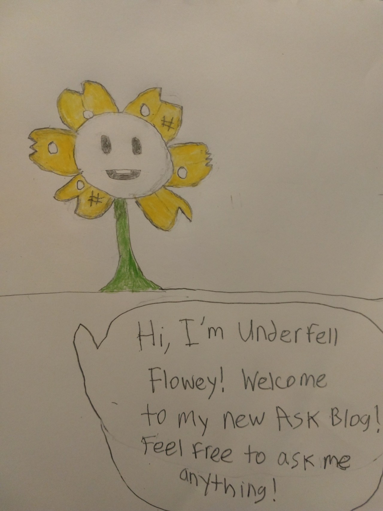 Underfell Flowey Fanart