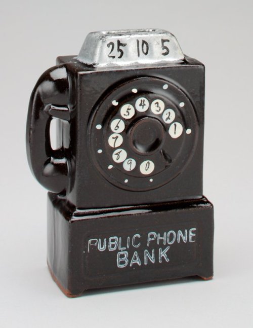 mia-decorative: “Public Phone Bank” still bank, c. 1930s, Minneapolis Institute of Art: 