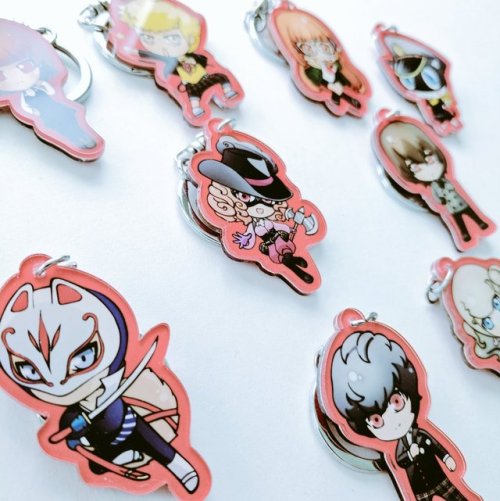 Persona 5 acrylic charms!