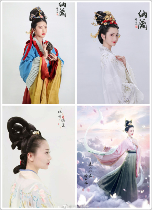 Traditional Chinese hairstyle by Niki-镜子