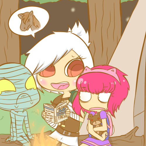 zulidoodles:  [[Some silly summer scenes Hope everyone’s enjoying their summer