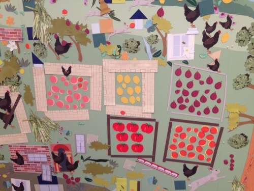 One week of visitor additions to Elisheva Biernoff&rsquo;s magnetic painting The Tools are In Yo