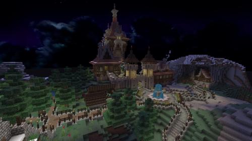 Castlethingy I built on our SMP server, tell me if you&rsquo;d like to see more! - more at http: