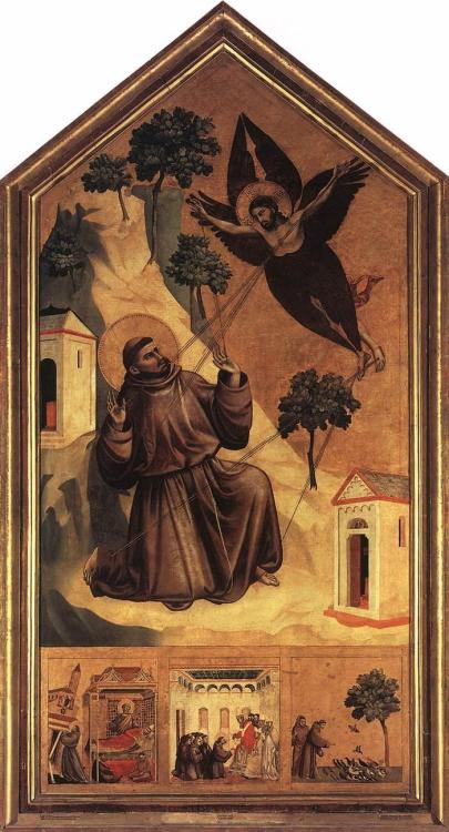 Stigmatization of St. Francis, Giotto, 1300
