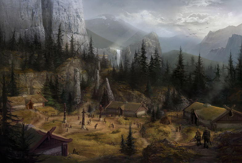 alldagames:  Dragon Age: Origins Concept Art: Circle Tower, The Fade, Ostagar, Korcari