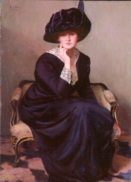 Lilla Cabot Perry - The Black Hat (1914)