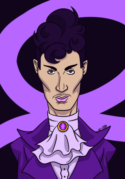 A doodle fore the biggest Prince fan I know. Happy birthday, Carp.