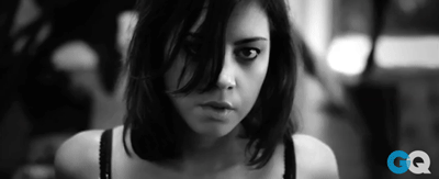 gq:  TBT: Aubrey Plaza in GQ, 2013 Watch the whole video here.  