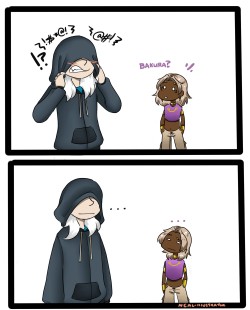 neal-illustrator:  Bakura’s hoodie troubles. Done for anon comment, request, enjoy