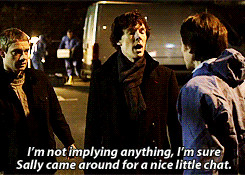 sherlocked-for-life:  Sexually not!oblivious Sherlock. 