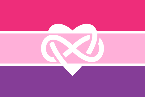 whimsy-flags: I made a Polyamorous flag redesign! I used a public domain version of the heart-and-in