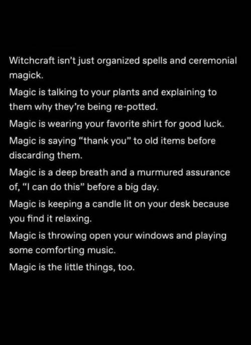 witchesversuspatriarchy: You ARE magic.. Saturday Blessings everyone