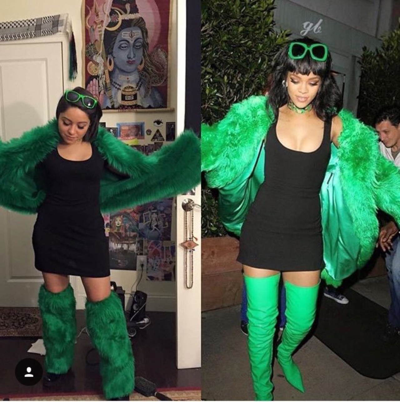 hellyeahrihannafenty:  Rihanna inspired Halloween costumes