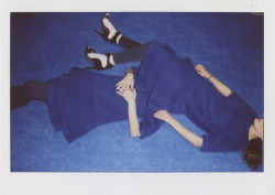 and-other-stories:  Co-creative Ursina Gysi approached her polariods with a stunning collage technique.  Dress.  