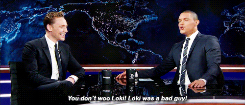 ofsassgard:  literally anyone ever: Loki is a villain  tom hiddleston: (ง •̀_•́)ง