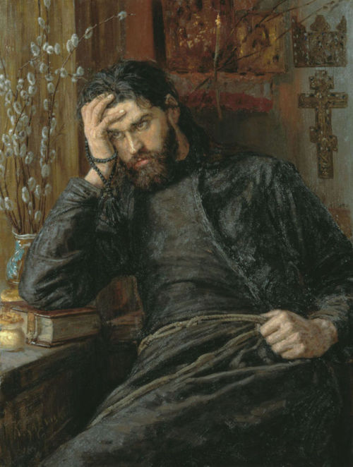 classicarte: Moine (Monk)Konstantin Savitsky, 1897