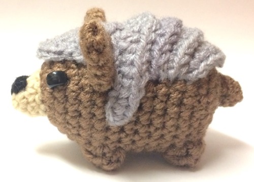 Trinket is back up on EtsyAlso the crochet pattern for Trinket has been updated. I figured out a way