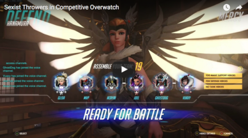 feelsisntneverwrong:itsalburton:blackgamersrevolution:the-future-now:A female ‘Overwatch’ player was