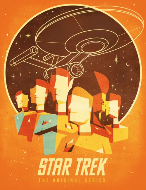 lovelytrek:  Original Enterprise (by Jorsh Pena)