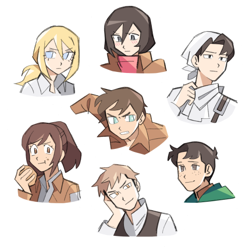 starrymarii:some snk sketches idk if anyone still follows me from back when all i posted was snk stu