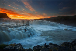 brutalgeneration:  Gullfoss (by Jón Óskar.)