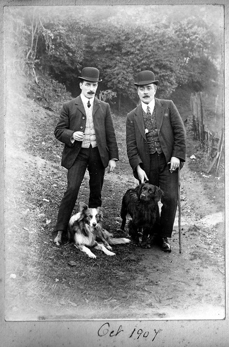 vintagemusclemen:  These two were actually described as lovers by historians, but I have unfortunate