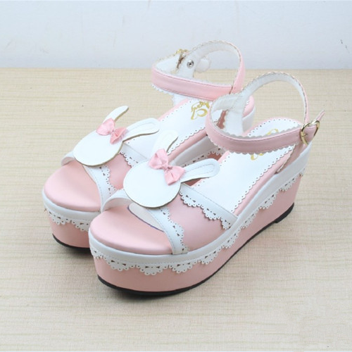 lovel-y-fashion: Sweet lolita rabbit sandals on storenvy 
