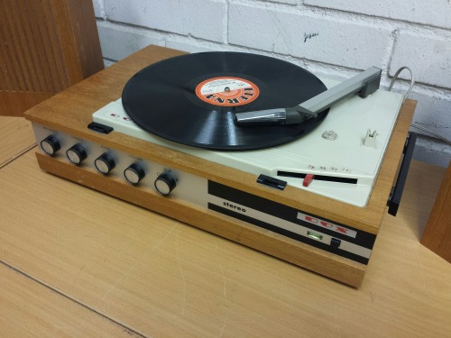 Dux 5239 Duomaster Portable Stereo Record Player, 1967