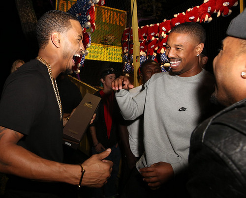 songzconvention:  Trey & Michael B. Jordan | Trey’s 30th Birthday Carnival Extravaganza (x) 