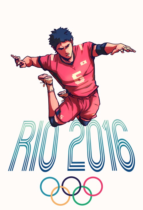 amalasdraws: Iwaizumi Hajime on the national team.  A girl can dream, right!?!? YES