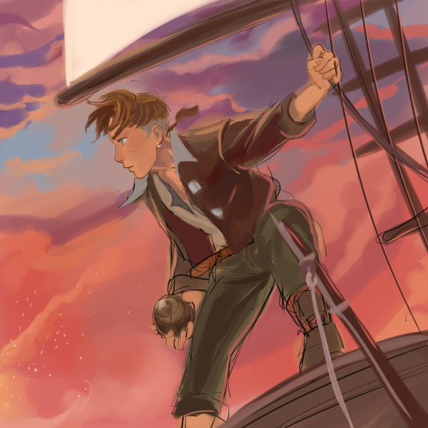 hellyeahdisneyfanart:  Jim Hawkins.