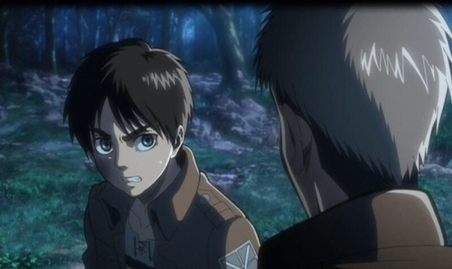 snk-officially-drawn: Jean and Eren in newest SNK OVA