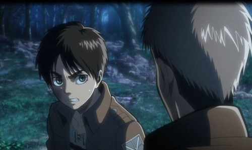 snk-officially-drawn:  Jean and Eren in newest SNK OVA 