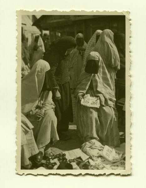 Nusret Halačević, Market scene in Sarajevo, c.1920s