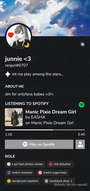 Nct Dream As Discord Profiles !
