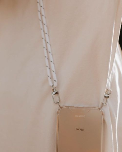 You don’t have to compromise style for convenience with our modern acrylic crossbody phone cas