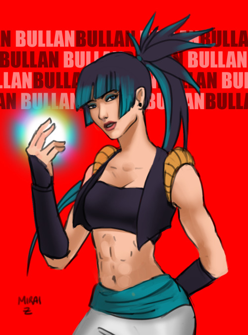 Sketch dump! My version of Bulla x Pan fusion, Mirai Trupan spawn, etc. 