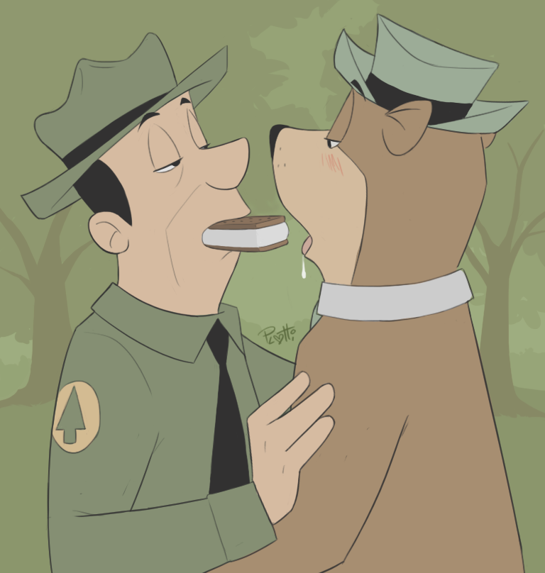 pluvatti-revived:  Yogi bear / Ranger Smith collection. :D