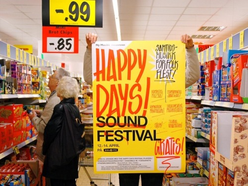 ‘contemporary music for the ordinary man’ was the motto of the 2007 Happy Days Sound Festival which 